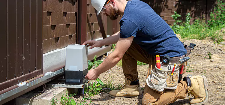 Electric Driveway Gate Installation Belvidere