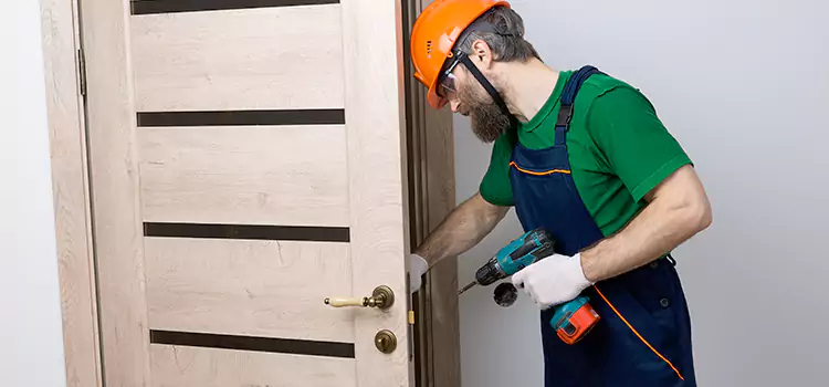 Replace Internal Door Handle with Lock Belvidere
